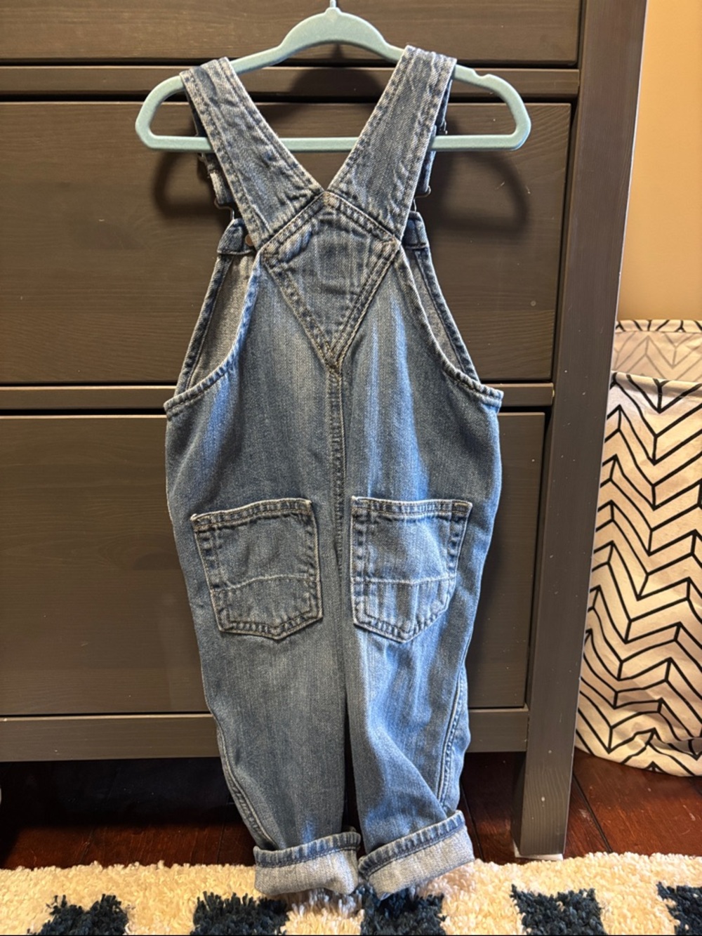 GAP Light Blue Denim Kids Overalls - Picture 4 of 4